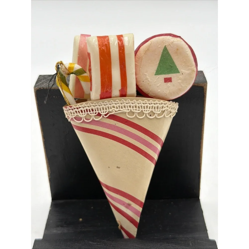 Vintage Bonbon Ornament Matrix Christmas Traditions Bonbon Candy Ornament Japan